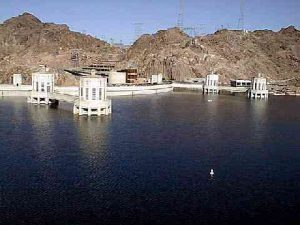 Hoover Dam when last at full capacity in the 1990s.